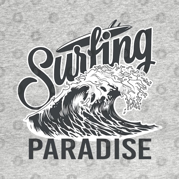 surfing paradise by salimax